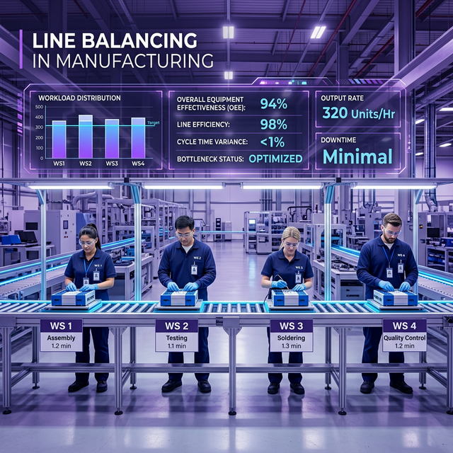 What Is Line Balancing and Why It Matters for Your Factory