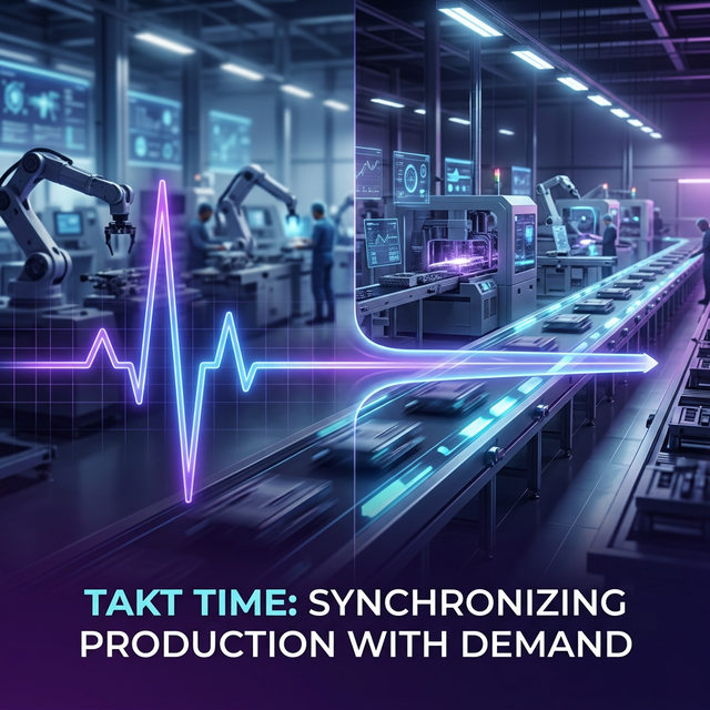 Takt Time: The Heartbeat of Lean Manufacturing